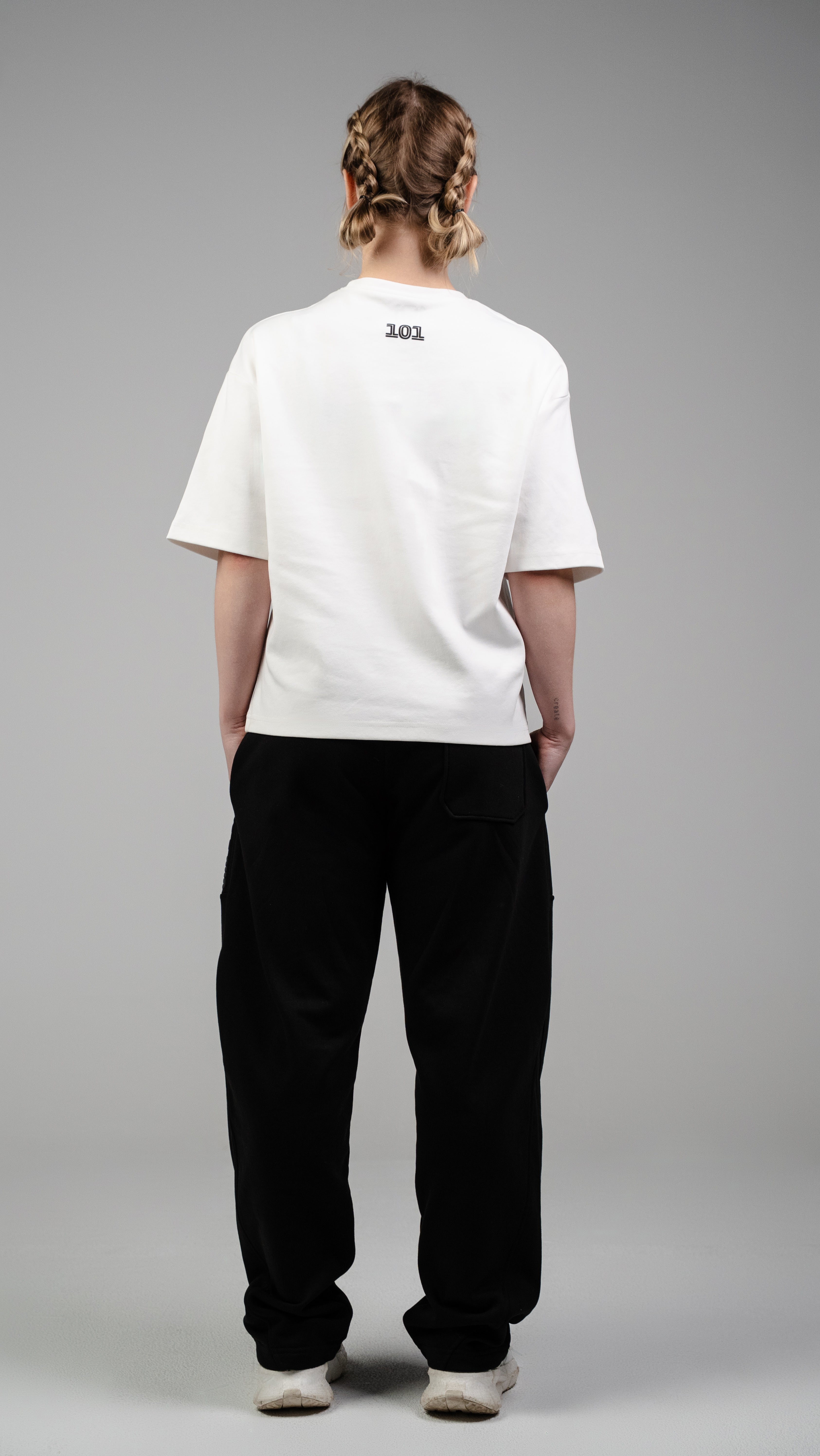 101 WHITE TEE UNISEX